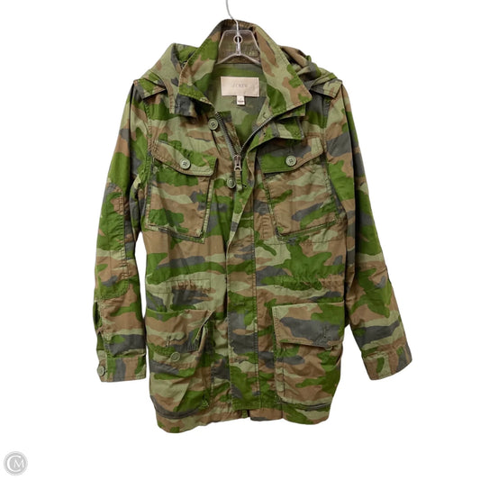 Jacket Utility By J. Crew In Camouflage Print, Size: S