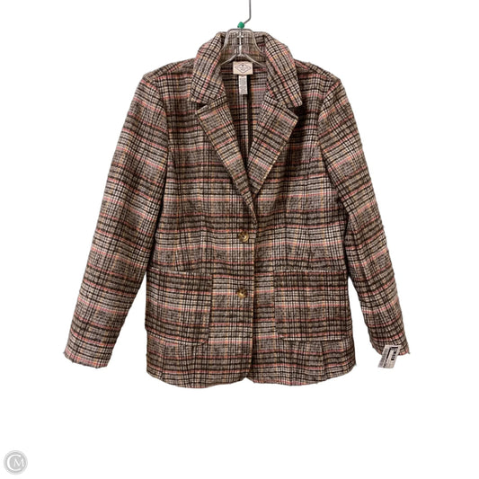 Blazer By St Johns Bay In Plaid Pattern, Size: M