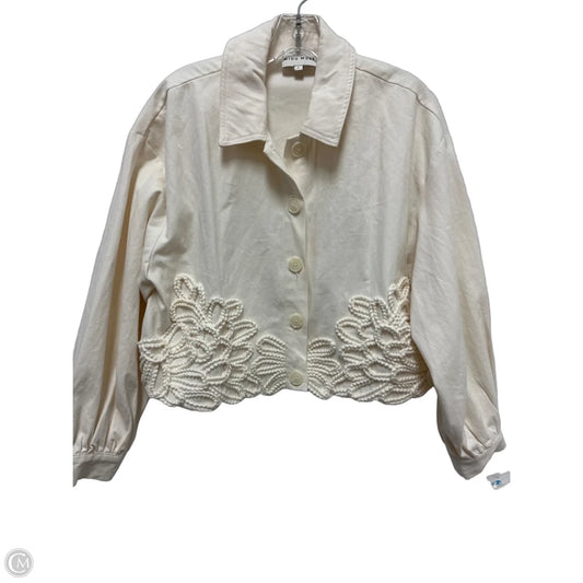 Blazer By Miou Muse In Cream, Size: S