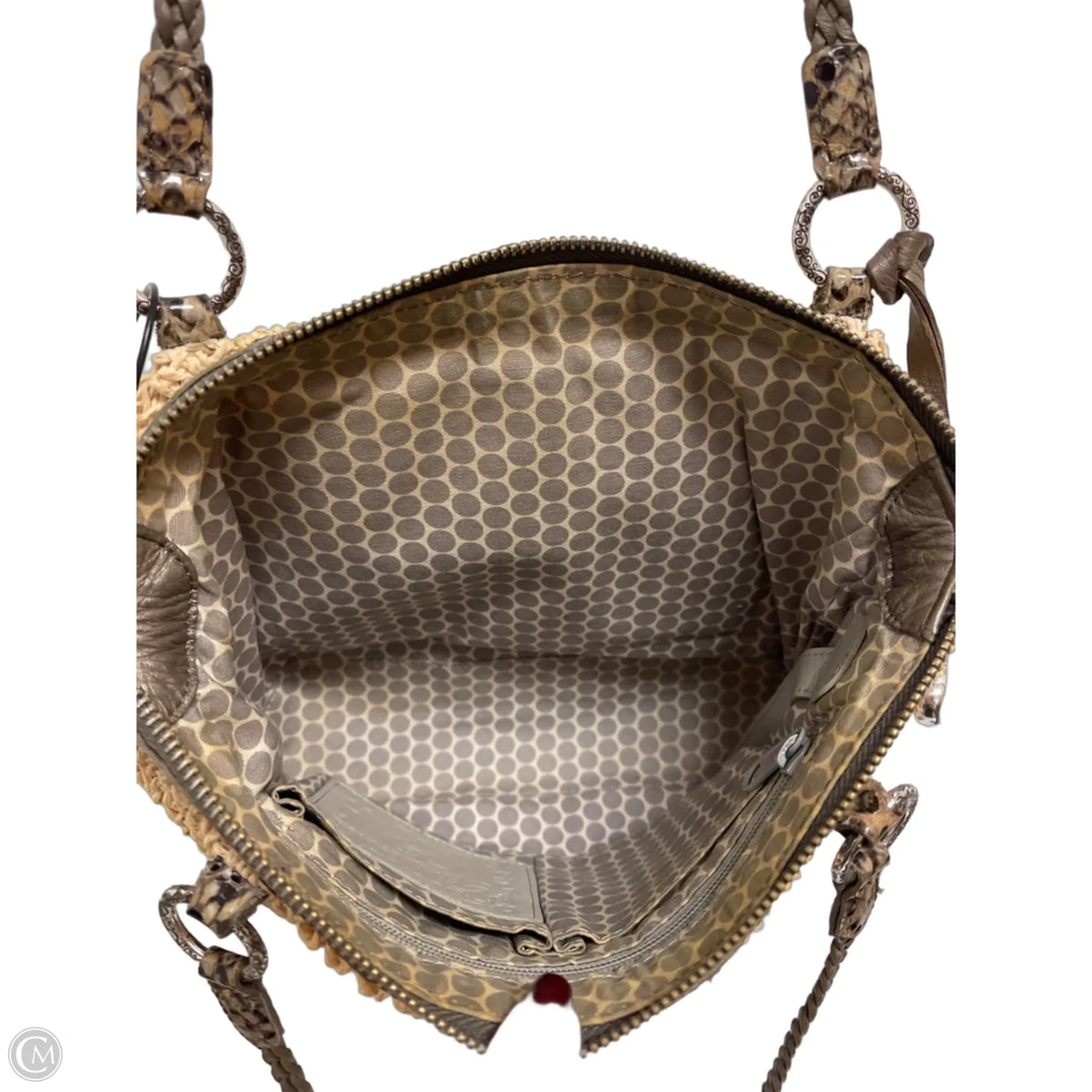 Handbag Designer By Brighton, Size: Medium