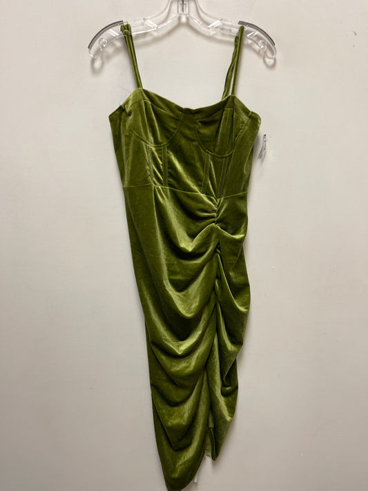 Dress Casual Midi By Clothes Mentor In Green, Size: L