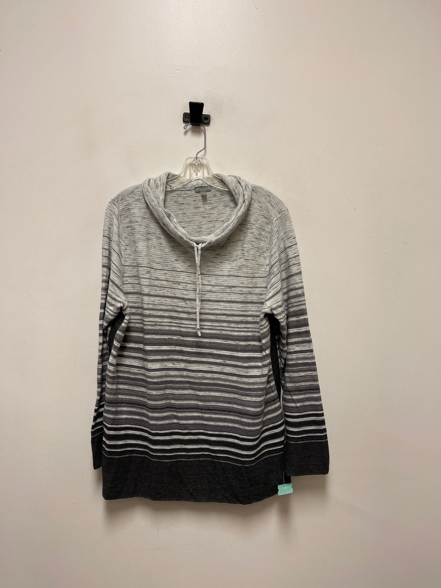 Sweater By Talbots In Grey, Size: Xl