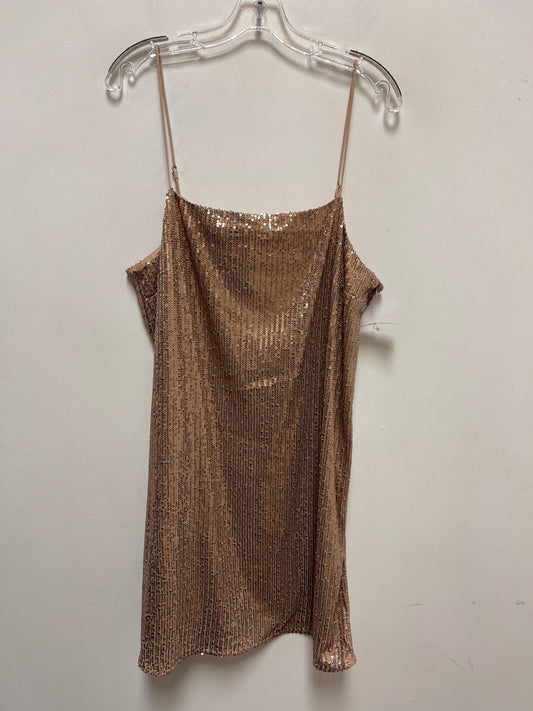 Dress Party Short By Banana Republic In Gold, Size: 1x