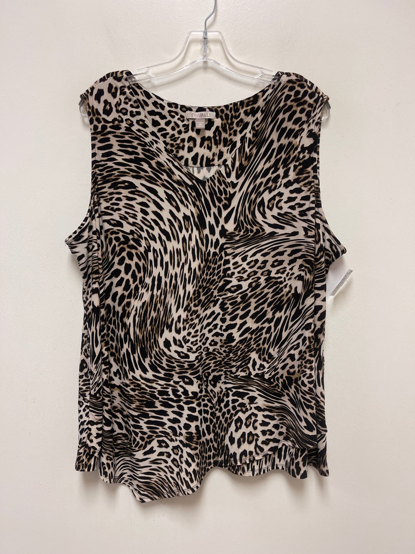 Top Sleeveless By Roz And Ali  Size: 3x