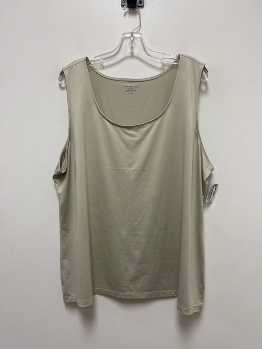 Top Sleeveless By Charter Club  Size: 3x