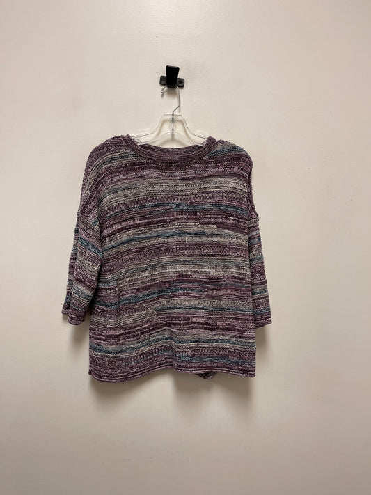 Sweater By J. Jill In Purple, Size: L