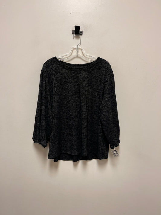 Sweater By Chicos In Black, Size: 2x