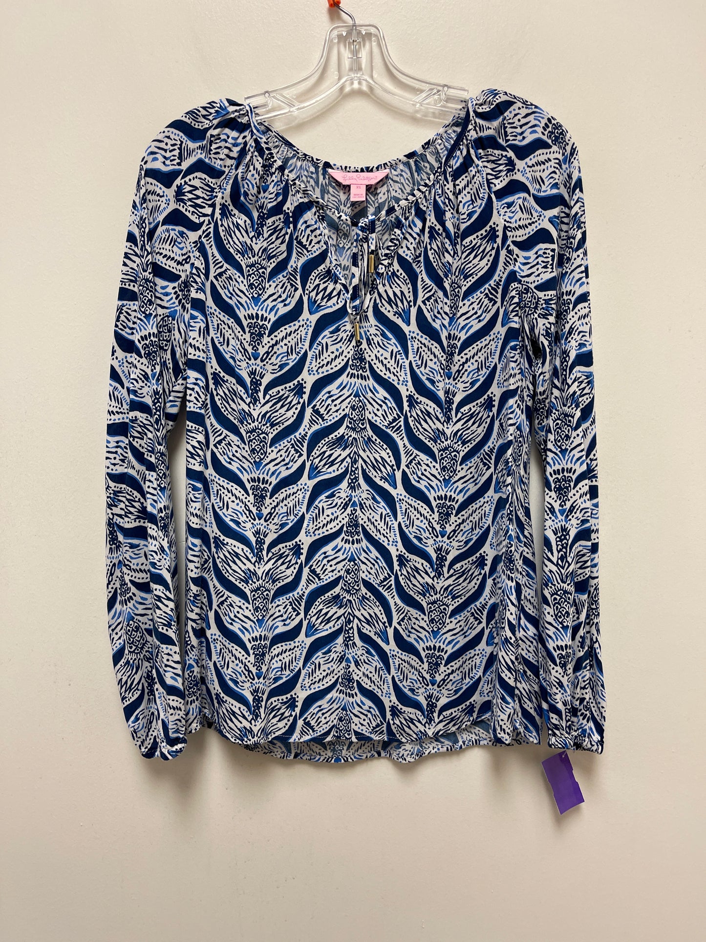 Top Long Sleeve Designer By Lilly Pulitzer  Size: Xs