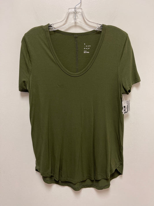 Green Top Short Sleeve A New Day, Size S