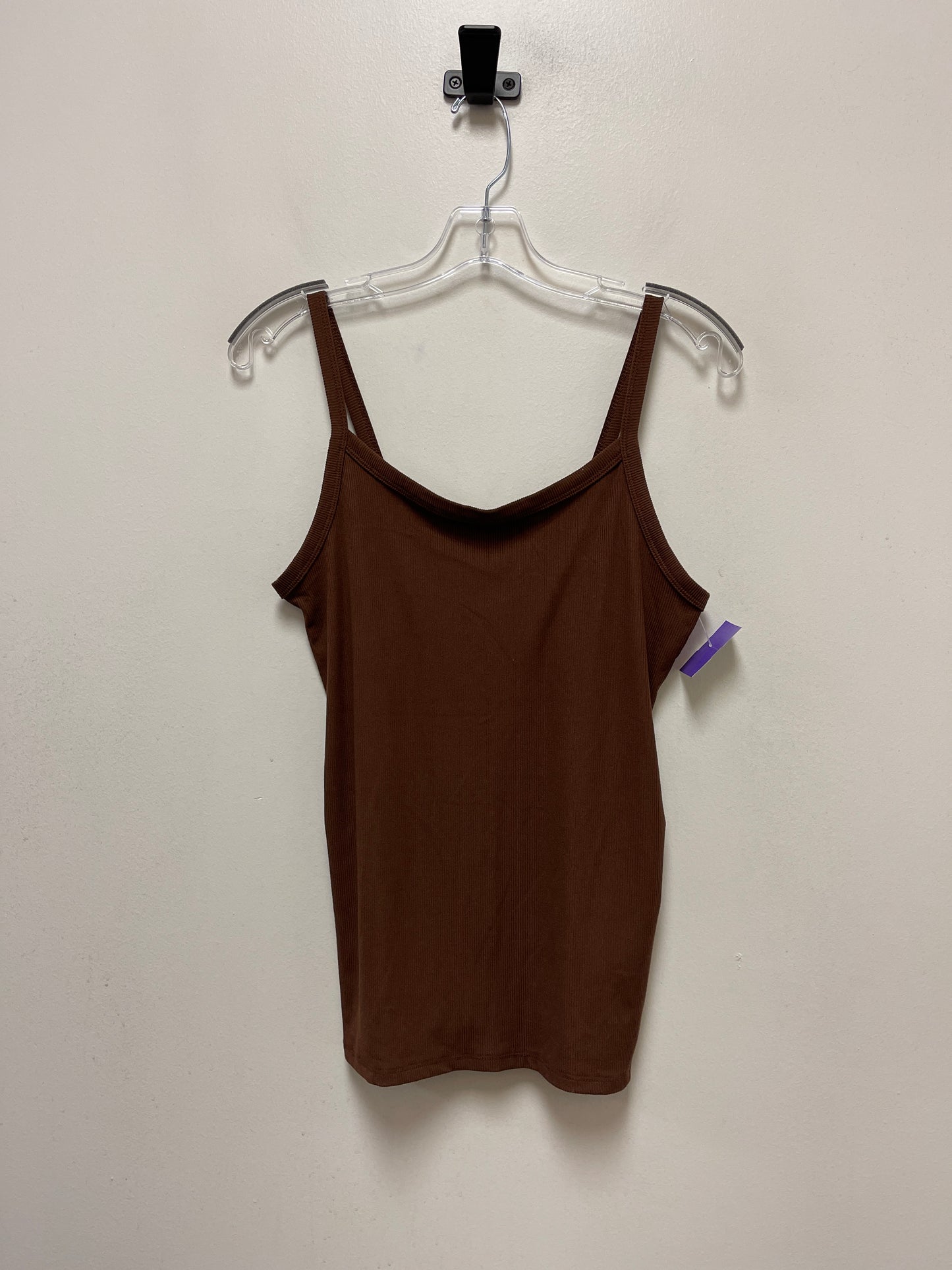 Brown Tank Top No Boundaries, Size L