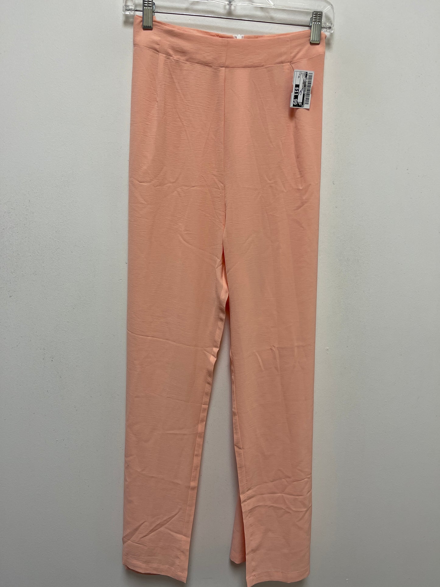 Peach Pants Wide Leg Clothes Mentor, Size Xl