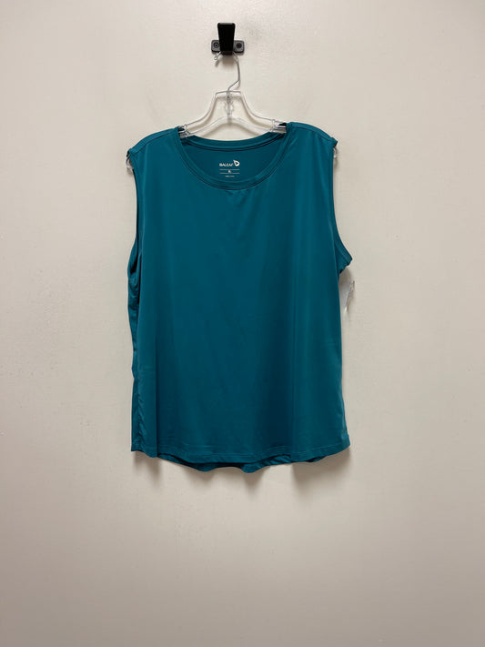 Teal Athletic Tank Top Clothes Mentor, Size Xl