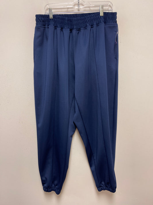 Navy Pants Lounge Ashley Stewart, Size 18