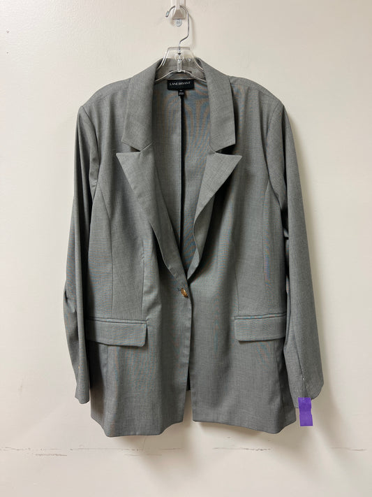 Blazer By Lane Bryant In Grey, Size: 4x