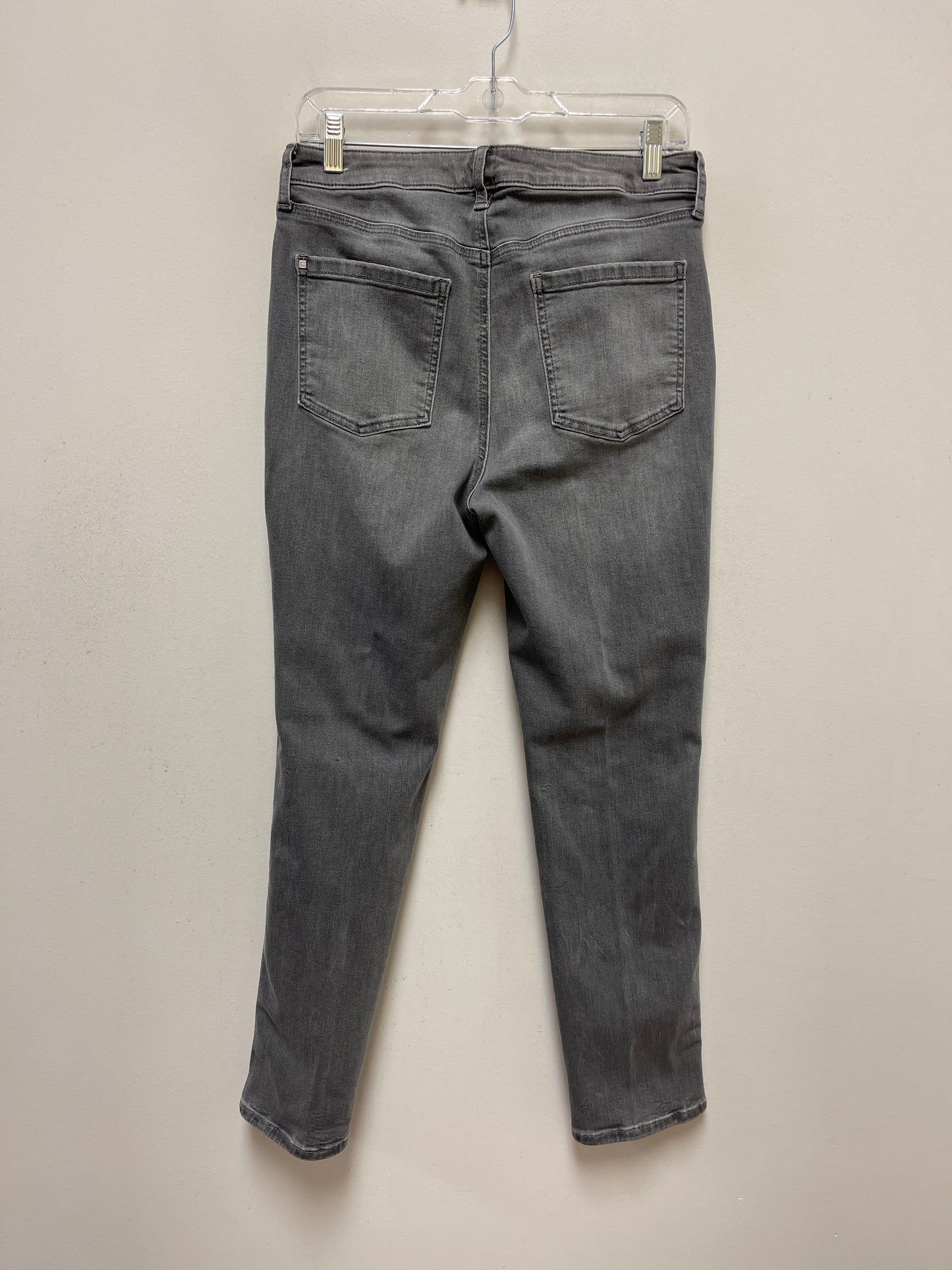 Grey Jeans Straight Chicos, Size 8