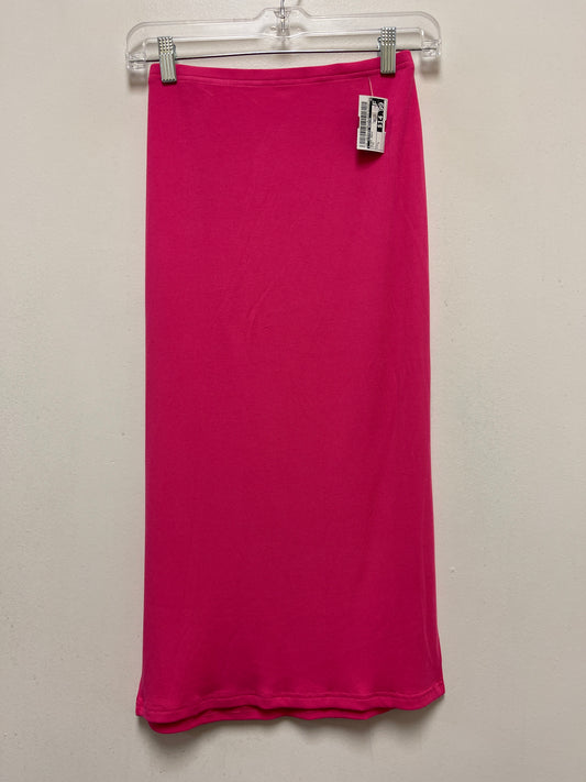 Pink Skirt Maxi Clothes Mentor, Size L