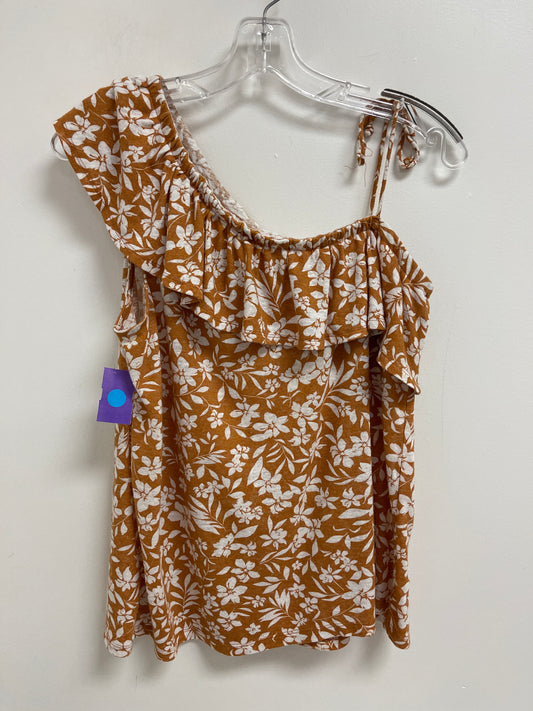 Orange Top Sleeveless Old Navy, Size M