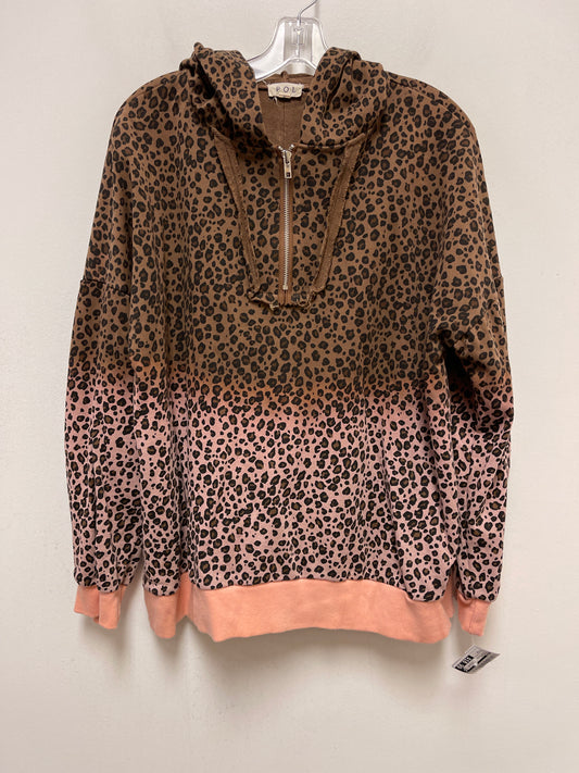 Animal Print Sweater Pol, Size M