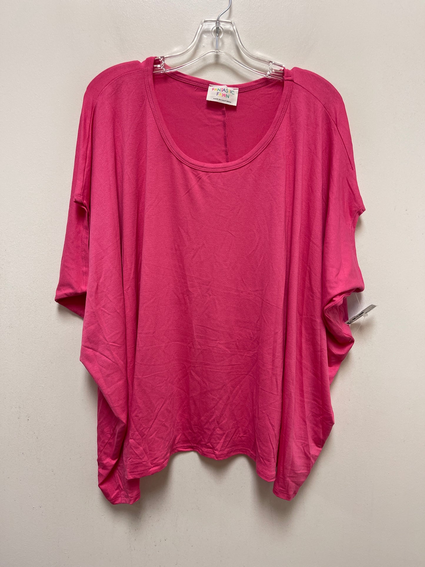 Pink Top Short Sleeve Fantastic Fawn, Size S