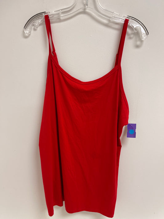 Red Tank Top Terra & Sky, Size 1x