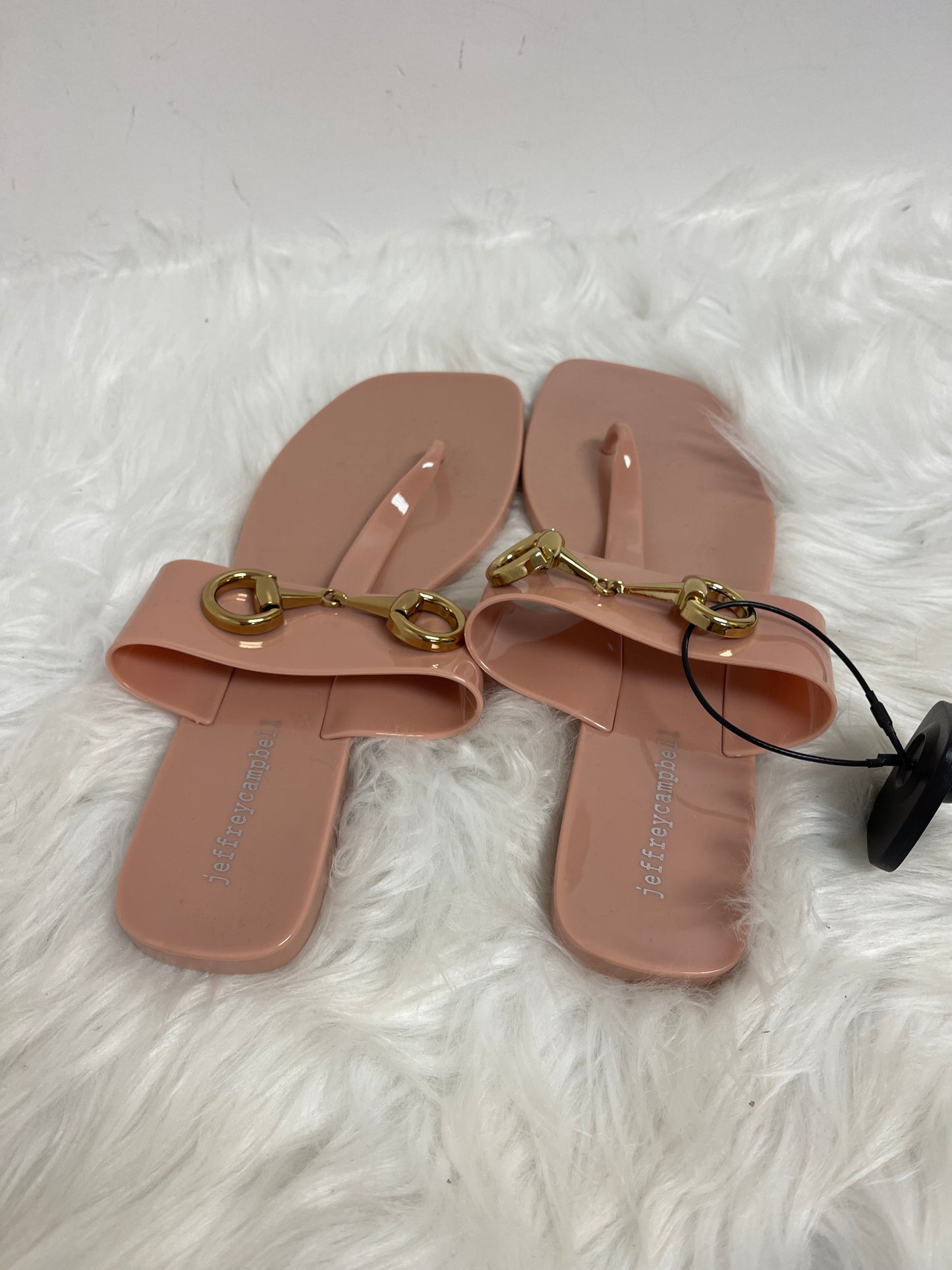 Tan Sandals Designer Jeffery Campbell, Size 8