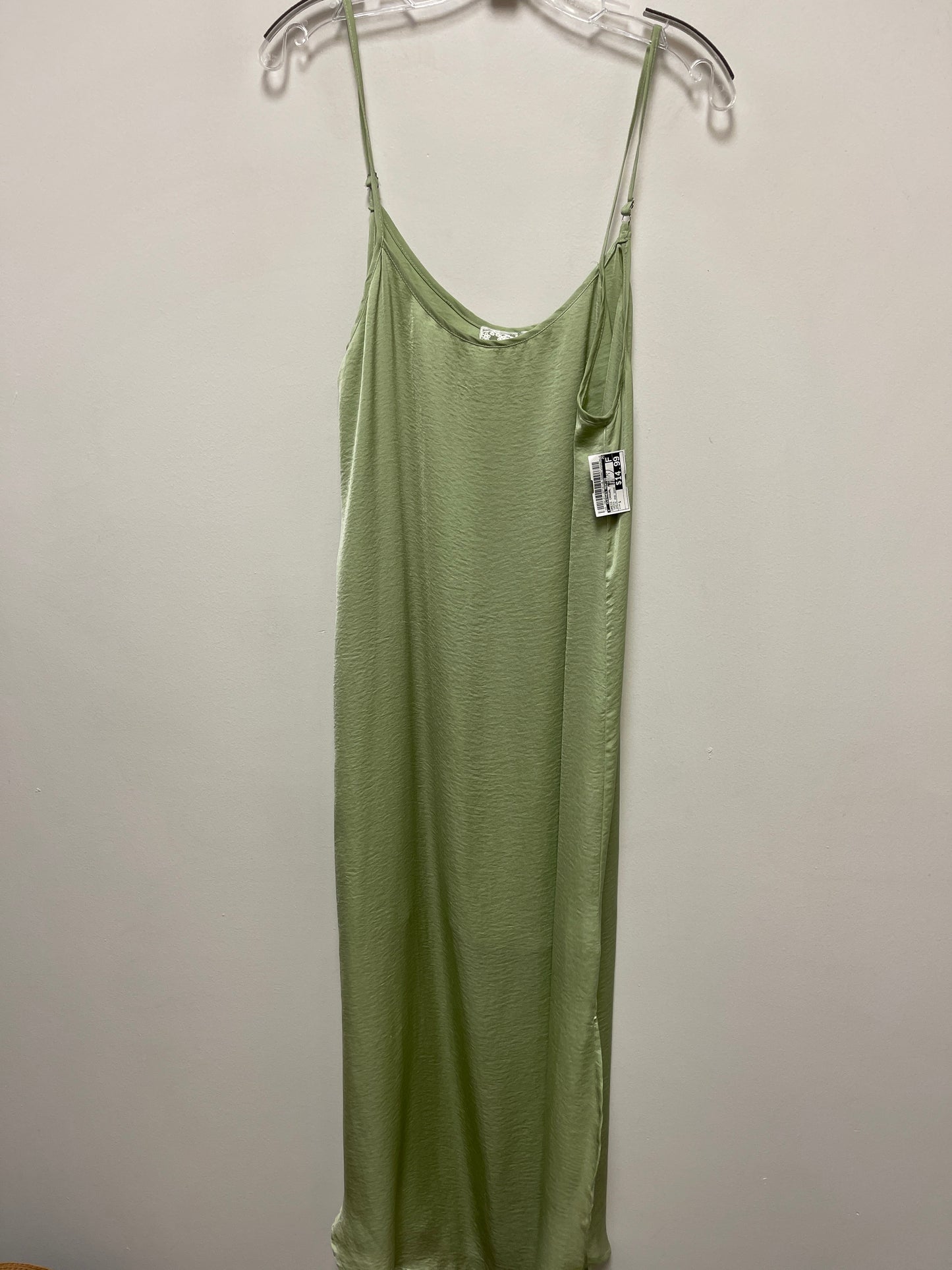 Green Dress Casual Maxi Clothes Mentor, Size S