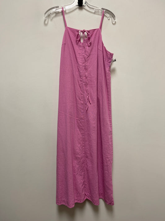 Purple Dress Casual Maxi Universal Thread, Size L