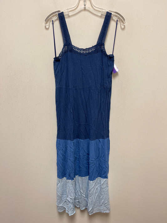 Blue Dress Casual Maxi L Love, Size L