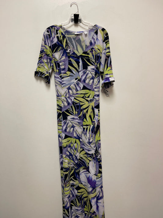 Purple Dress Casual Maxi Susan Graver, Size M