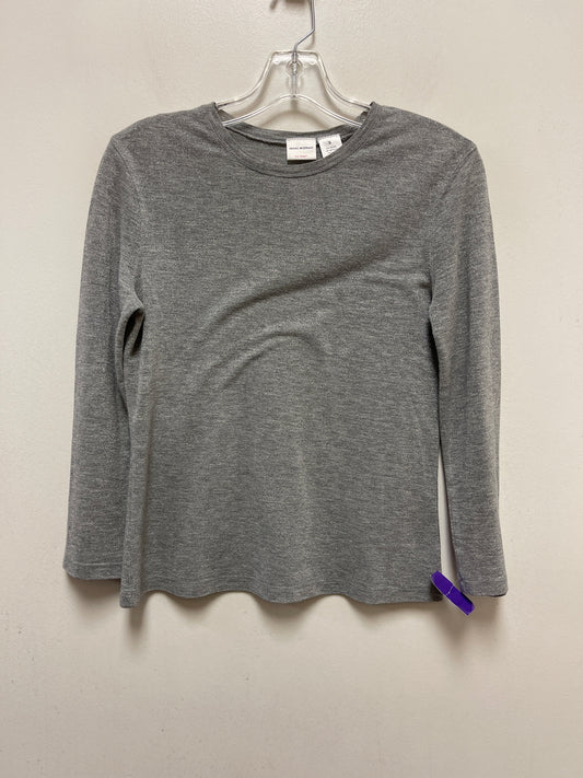 Grey Top Long Sleeve Isaac Mizrahi, Size S