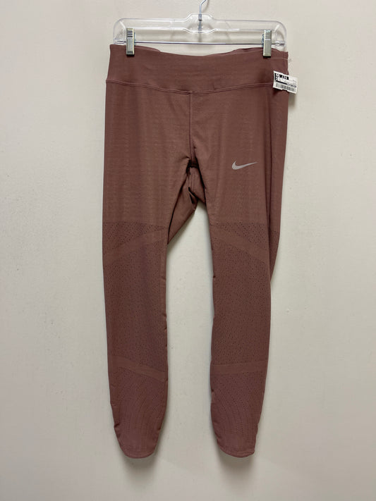 Mauve Athletic Leggings Nike Apparel, Size M