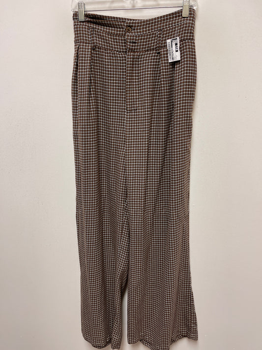 Brown Pants Wide Leg Clothes Mentor, Size 14