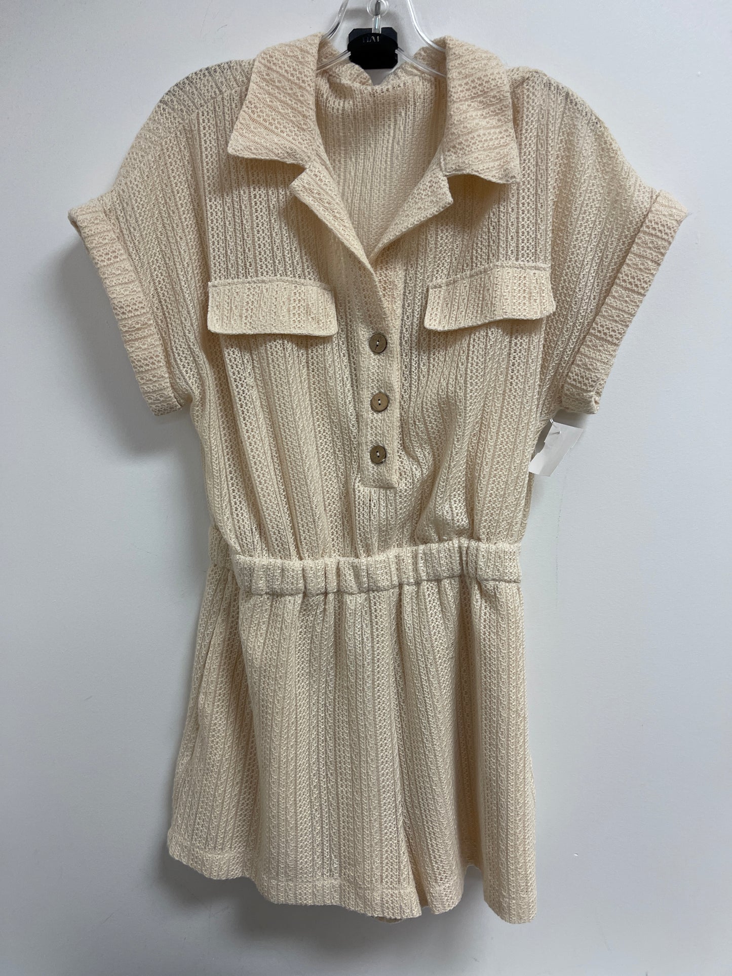 Cream Romper Mustard Seed, Size M