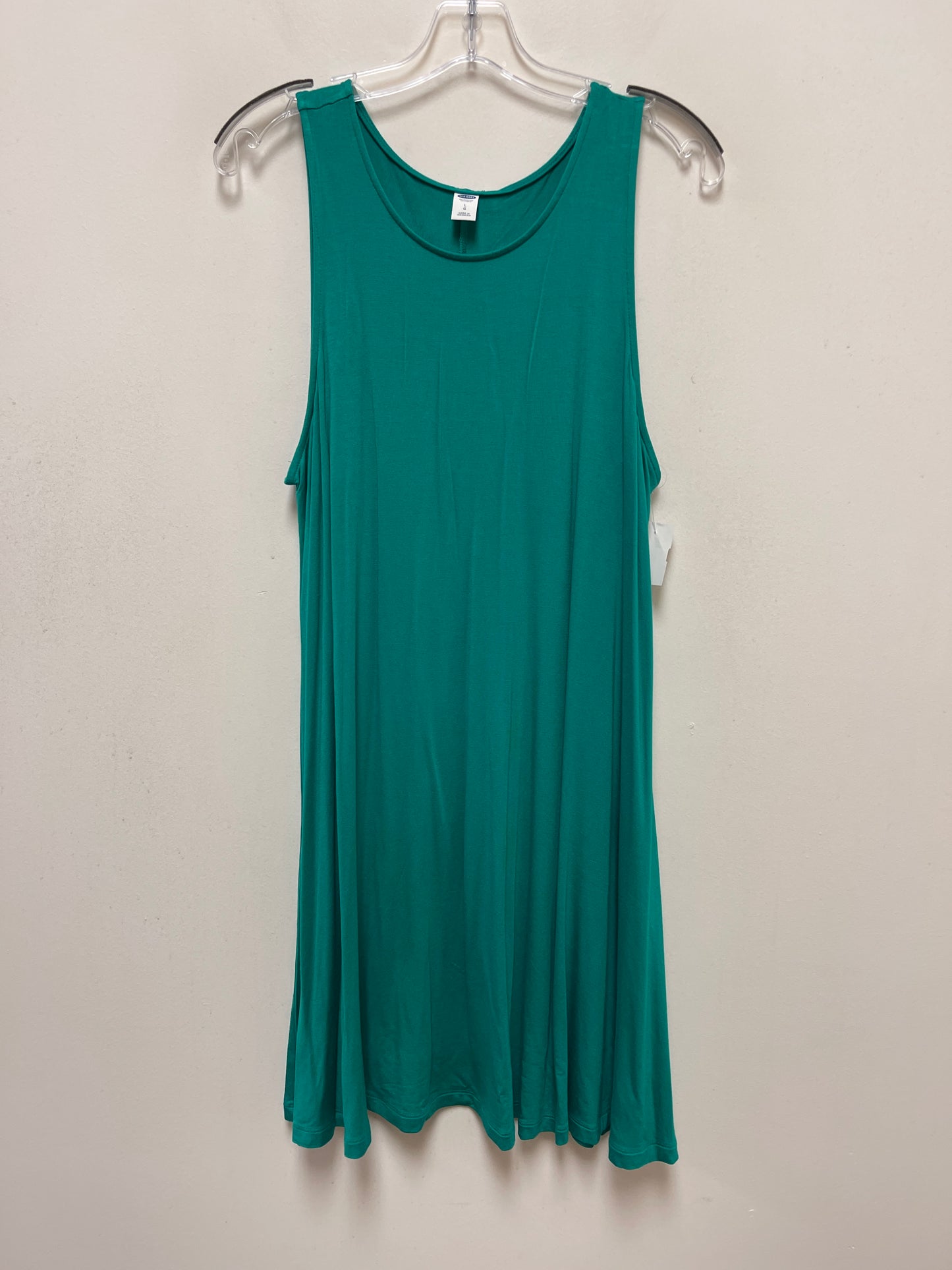 Green Dress Casual Short Old Navy, Size L