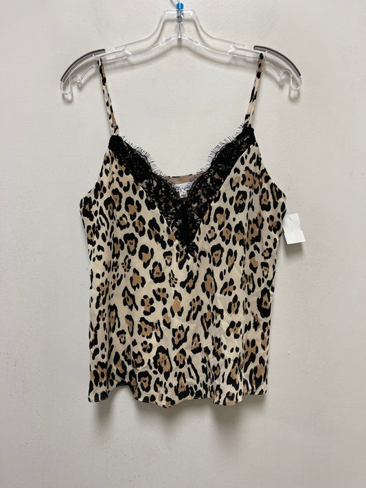 Animal Print Top Sleeveless Socialite, Size M