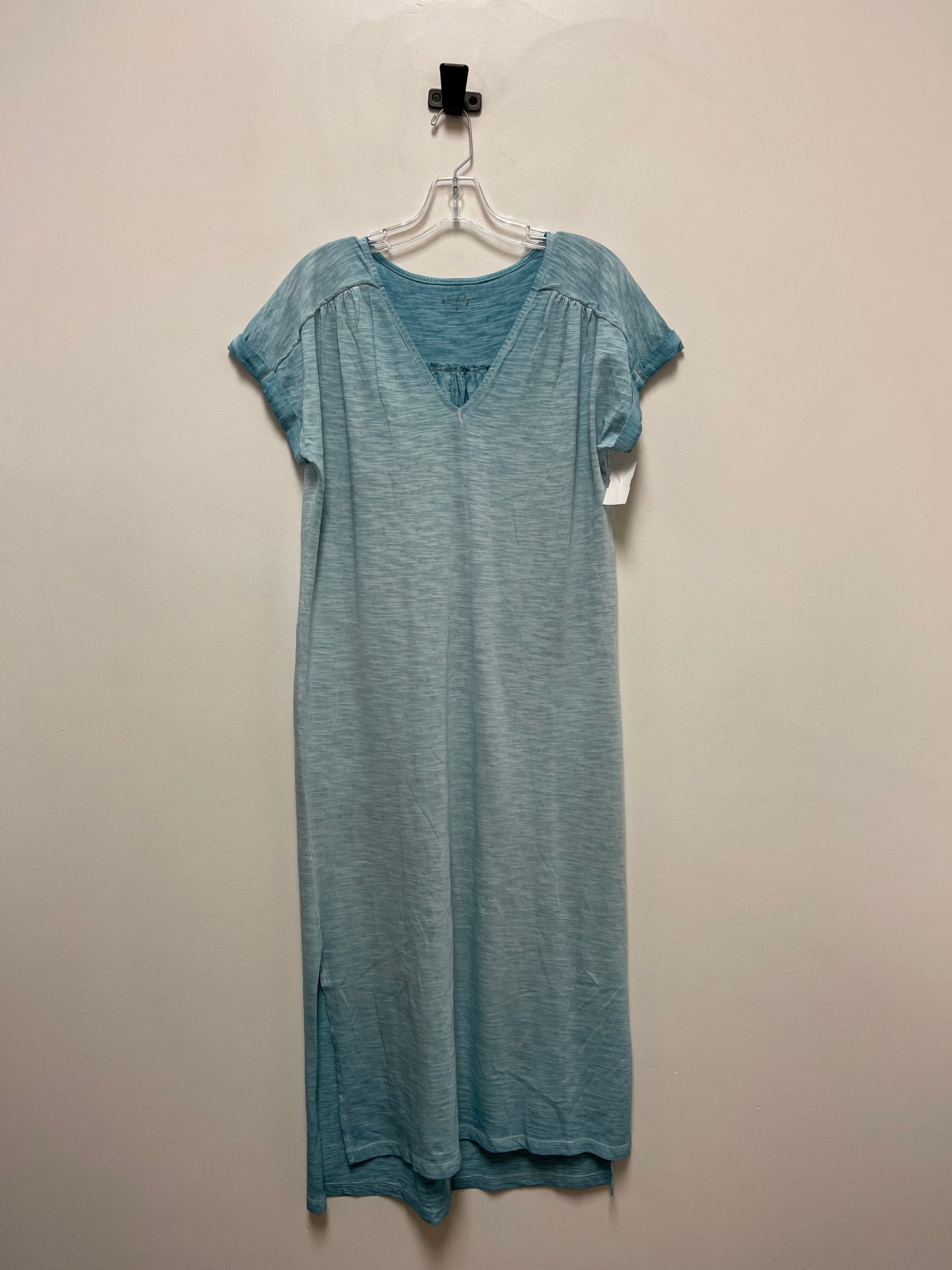 Blue Dress Casual Maxi Wonderly, Size S