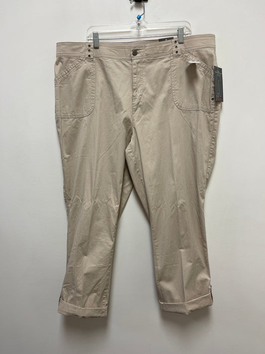 Tan Pants Cargo & Utility Avenue, Size 20