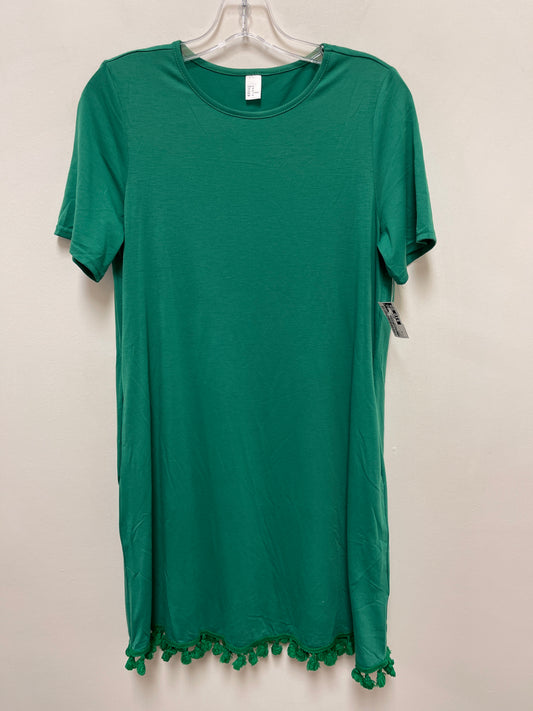 Green Dress Casual Short Clothes Mentor, Size M