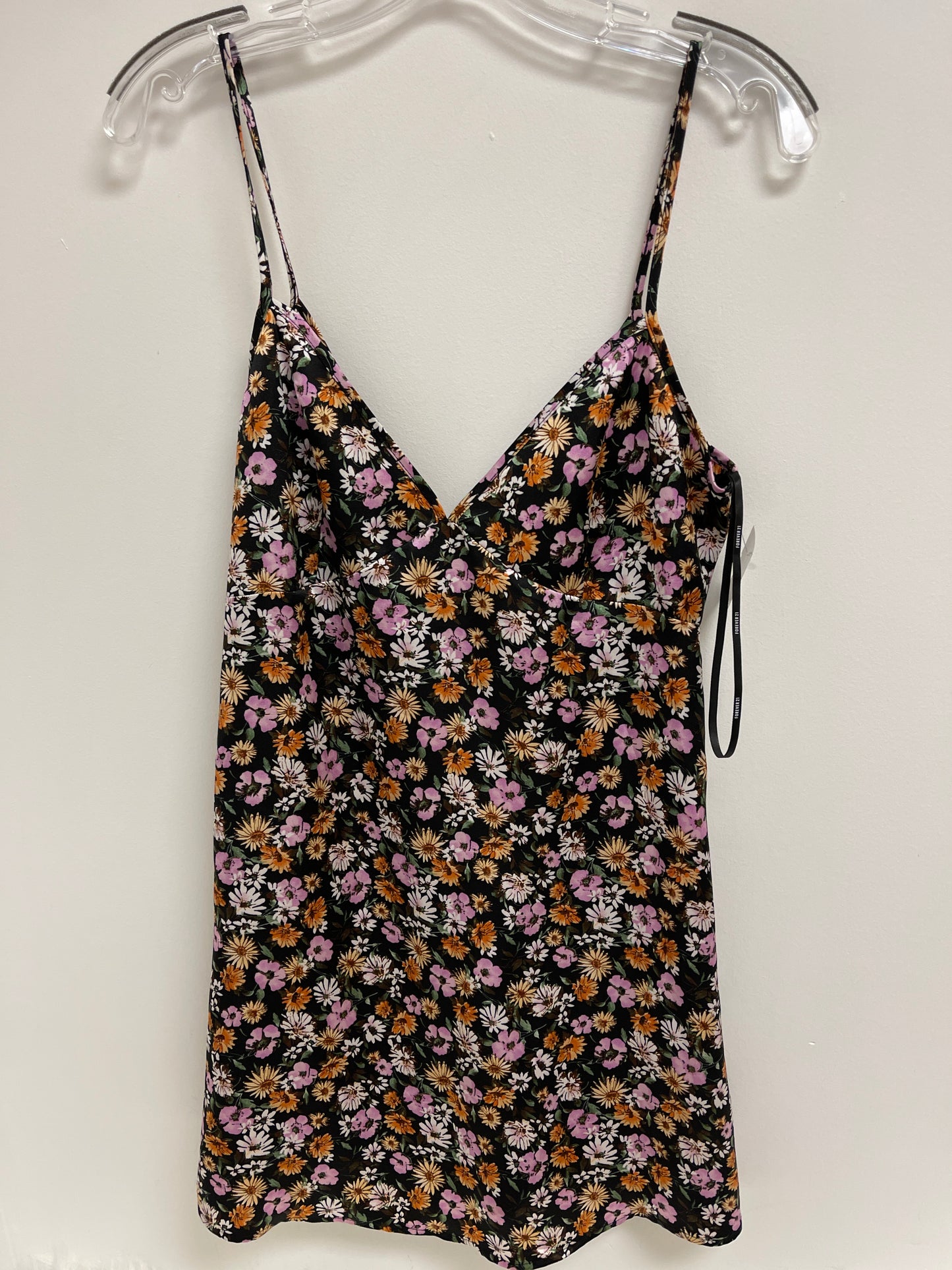 Floral Print Dress Casual Short Forever 21, Size S