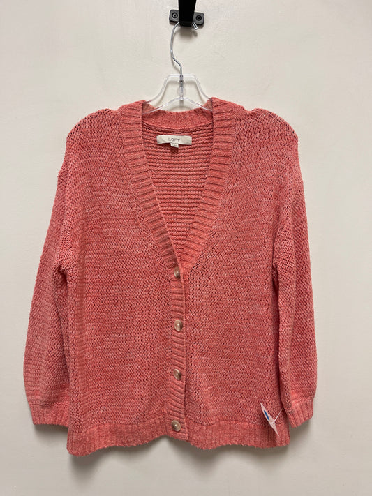 Coral Sweater Cardigan Loft, Size M