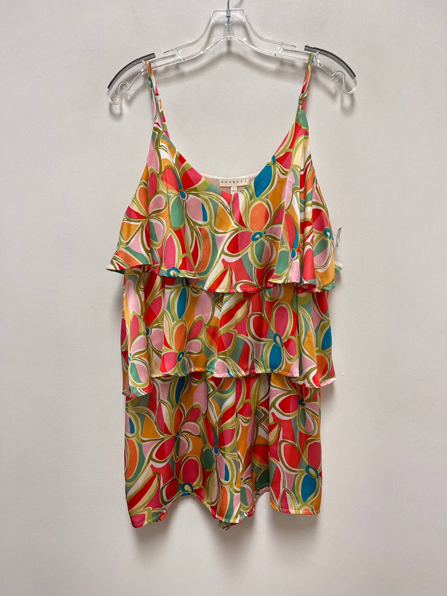 Multi-colored Romper Promesa, Size L