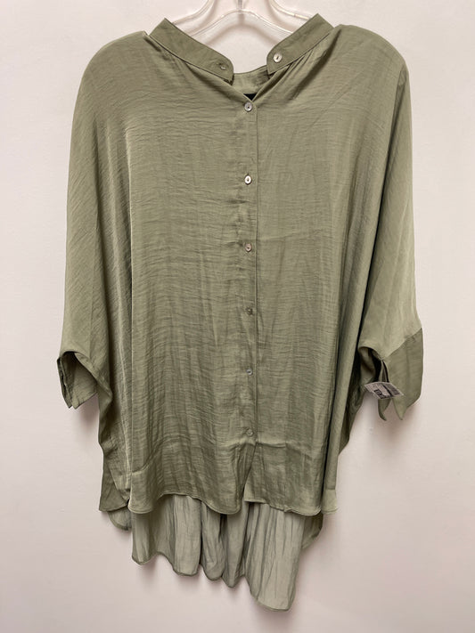 Green Tunic Short Sleeve Gigio, Size S