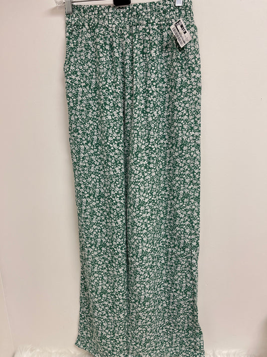 Green Pants Wide Leg Clothes Mentor, Size 4