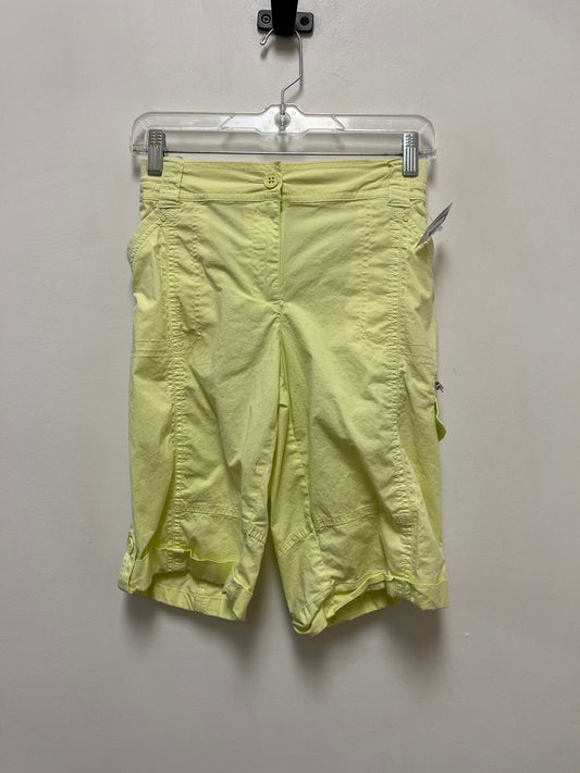 Yellow Shorts Chicos, Size 6