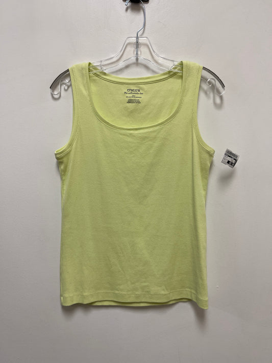 Yellow Tank Top Chicos, Size M