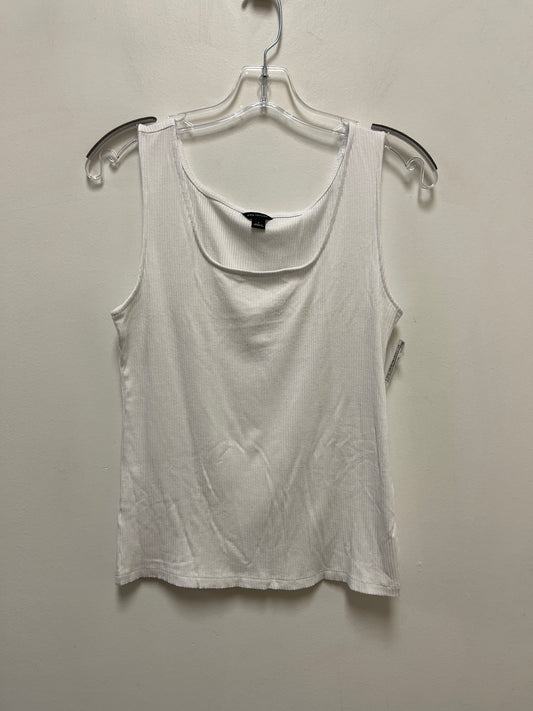 White Top Sleeveless Ann Taylor, Size S