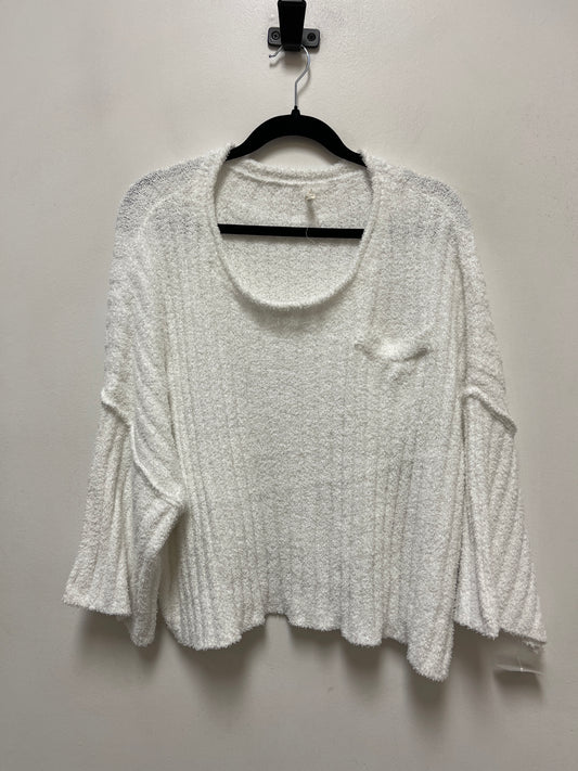 Sweater By Pol In White, Size: S