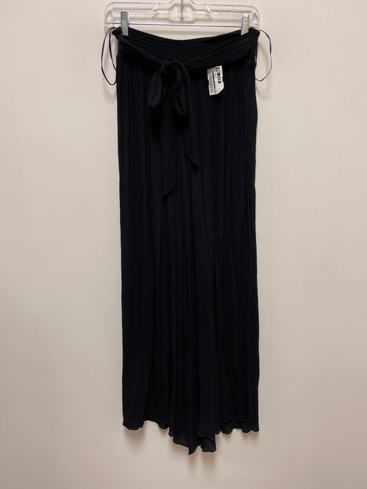 Pants Wide Leg By Elan In Black, Size: M