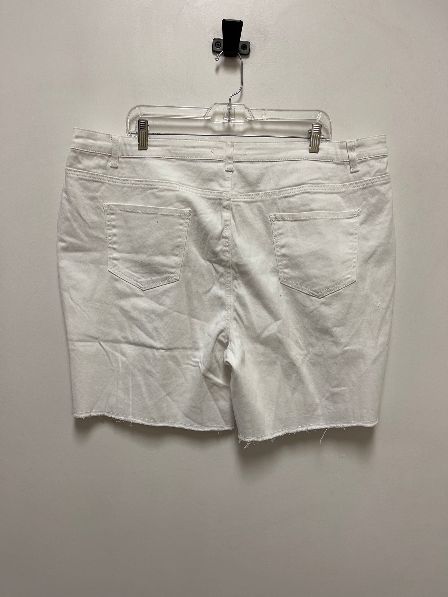 White Shorts Clothes Mentor, Size 24