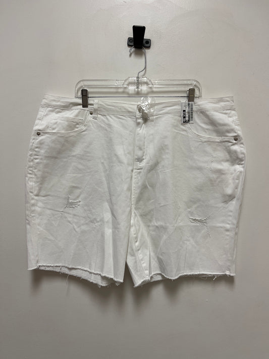 White Shorts Clothes Mentor, Size 24